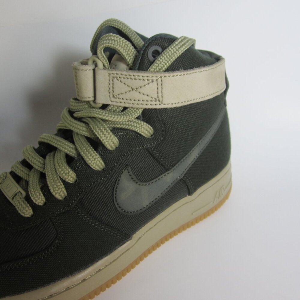 Nike Air Force 1 Hi Olive Green AJ2775-300 Women's Size 7.5 - Read Desc. - Picture 5 of 16